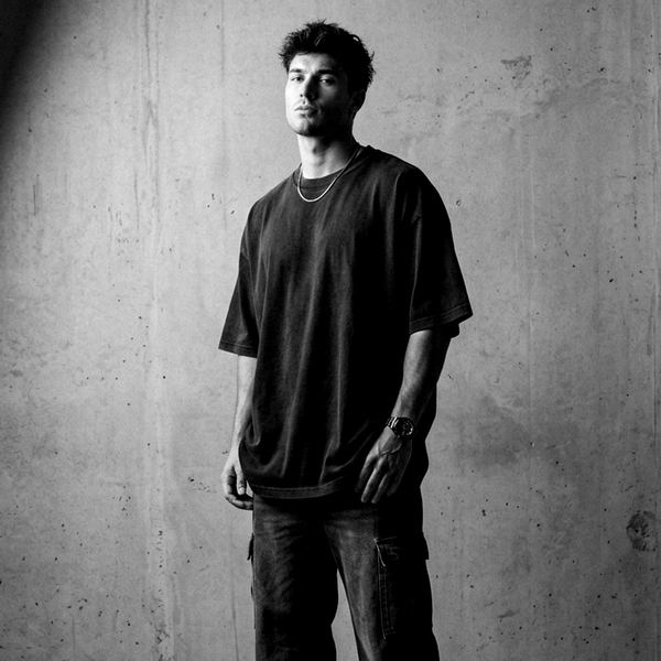 Monochrome High-Contrast Noir Streetwear Editorial