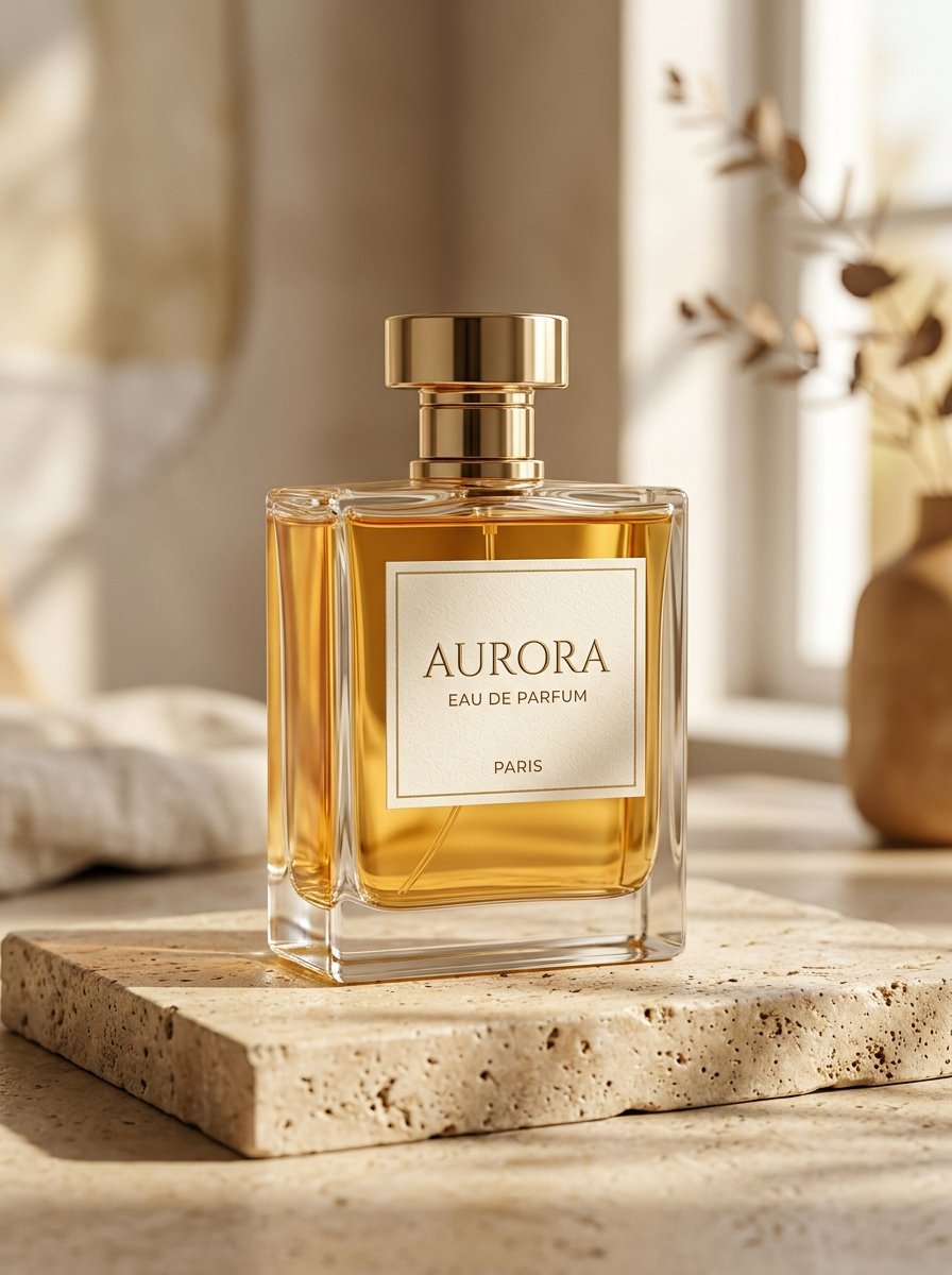 Aurora Eau De Parfum Studio Lighting Photography